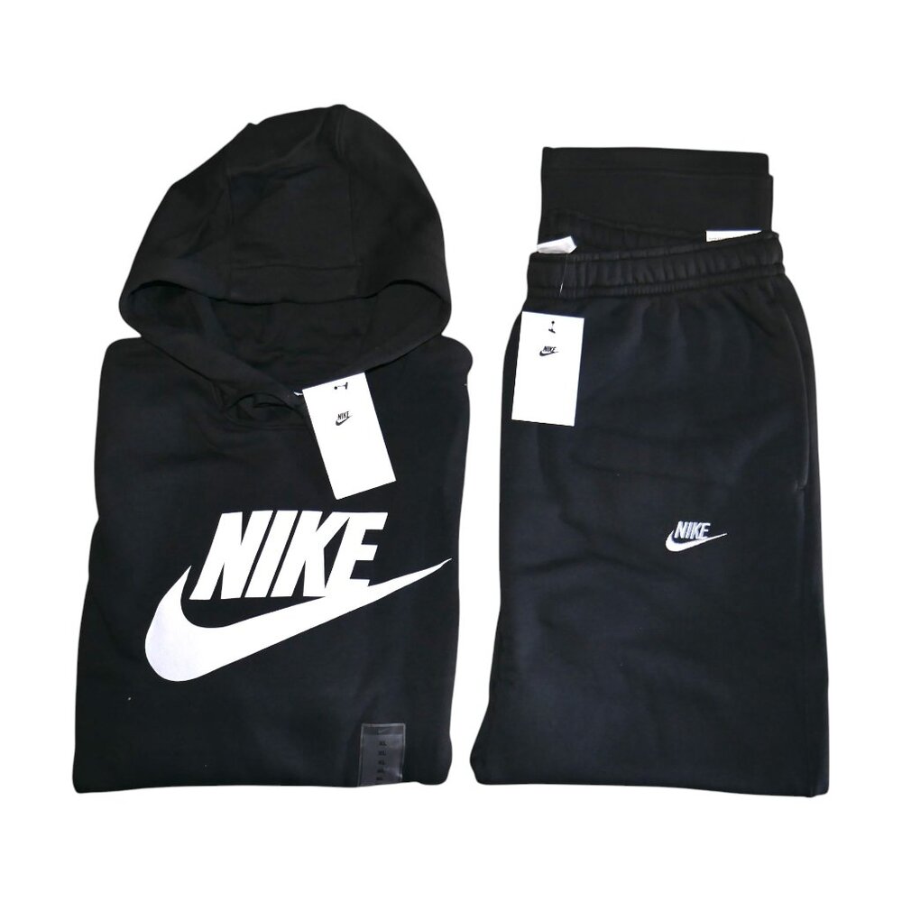 Nike Club Fleece 2 Pc Sweatsuit Men's Size Xl Tracksuit Matching Gift Set Nwt